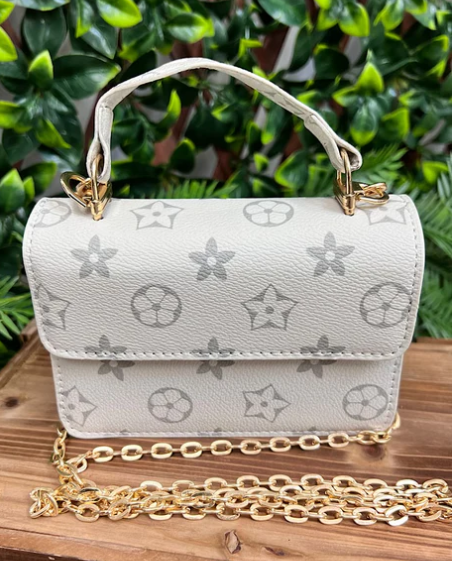 White Star Crossbody Purse