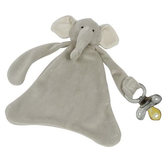 Emerson the Elephant Paci-Blankie