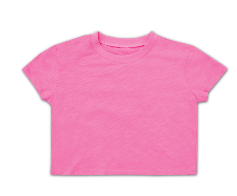 Pretty Pink Boxy Tee