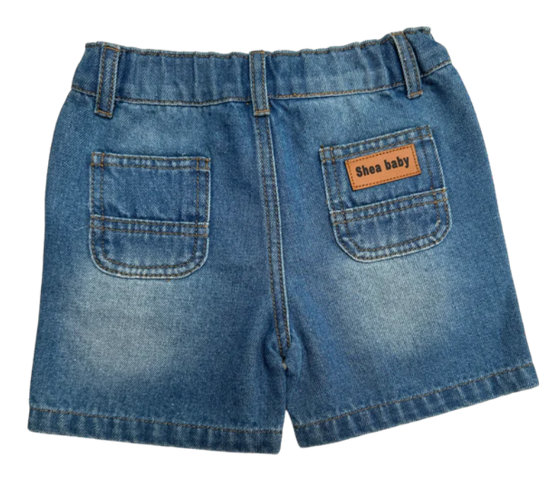 Carl Blue Denim Short
