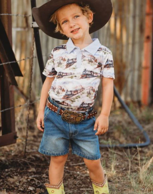 Carl Blue Denim Short