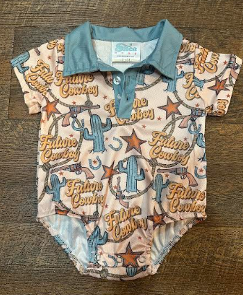 Future Cowboy Onesie