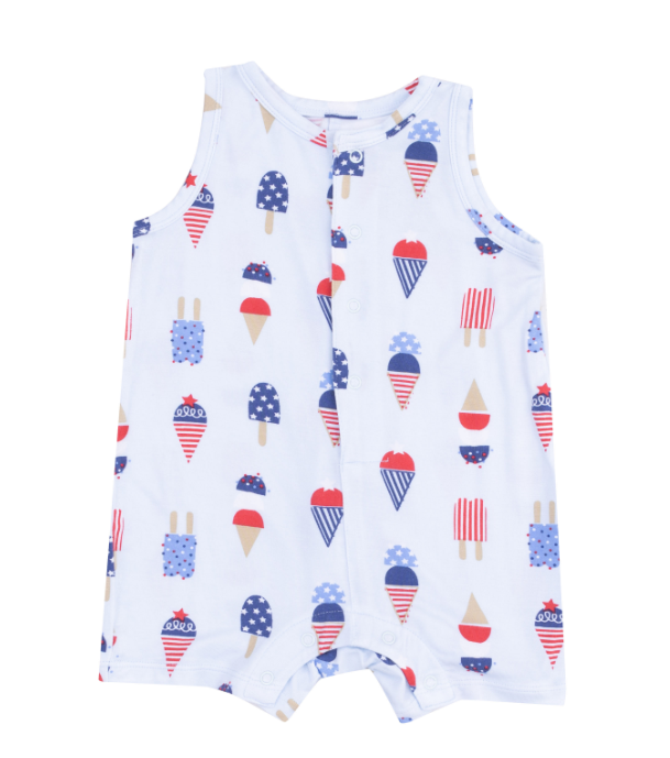 American Ice Cream Sleeveless Romper