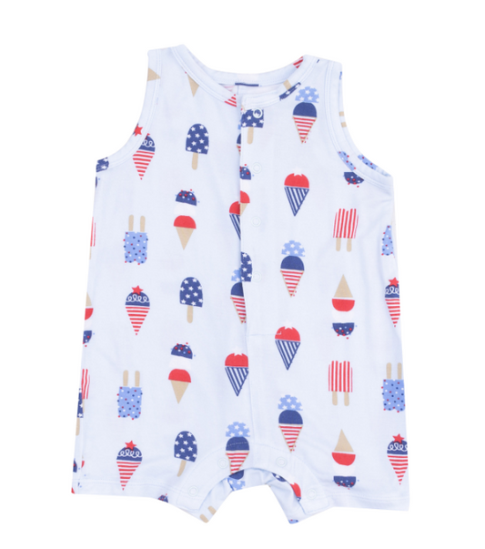 American Ice Cream Sleeveless Romper