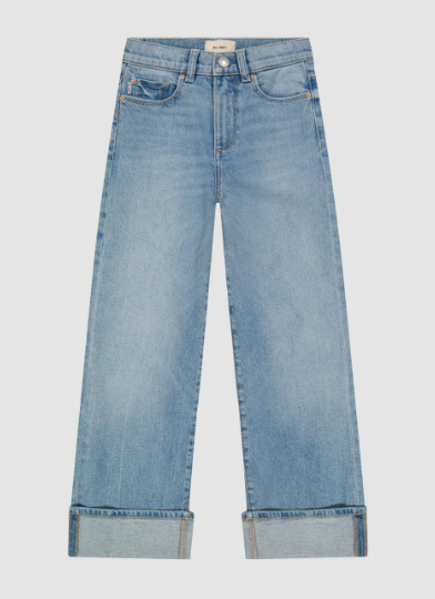 Lily Wide Leg- Ridge Cuffed