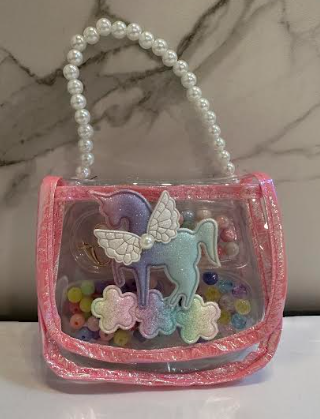 Unicorn Jewelry Set Purse