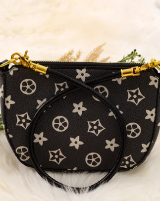 Mini Black Shoulder Bag