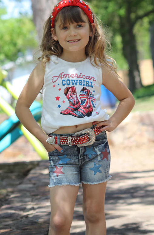 American Cowgirl Short Set