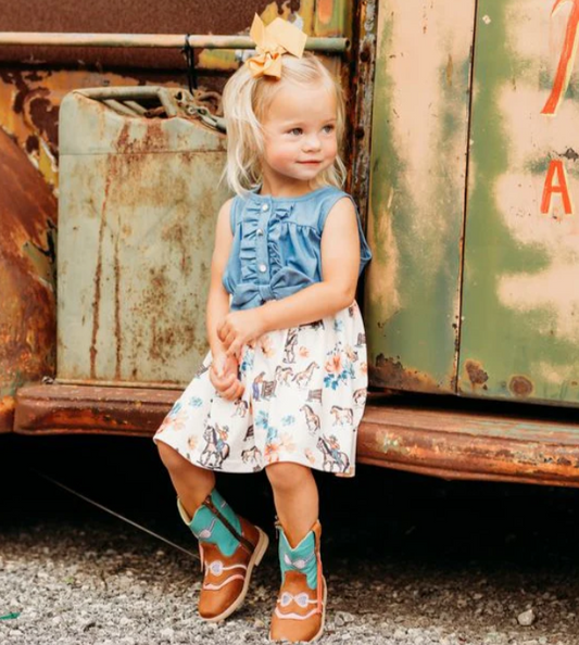 Eli Ranch Denim Dress