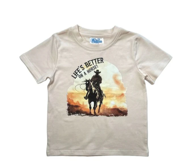 Life's Better on a Horse Tee