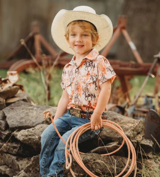 Traveling Cowboy Snap Shirt