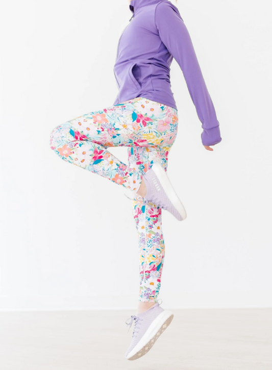 Lucy Active Legging- Petal Power
