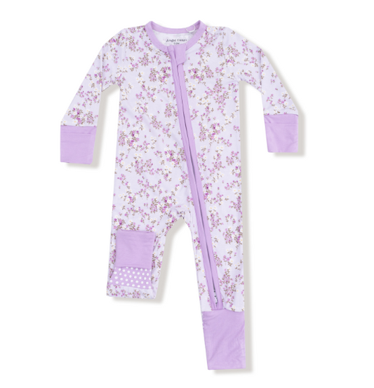 2 Way Zipper Romper- Sweet Dream Florals