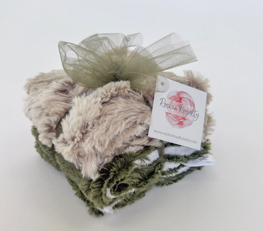 Enchanted Forest Burp Cloth Set