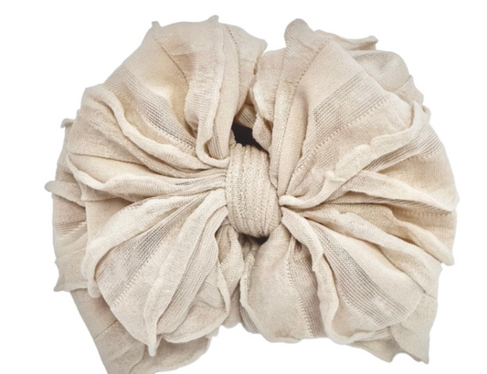 RR Ruffled Headband - Sand