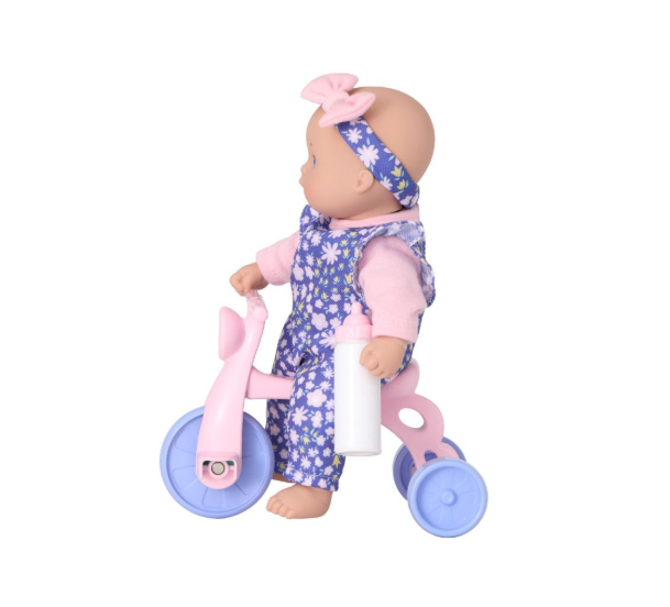 8" Little Cutie - Trike Playset Babydoll