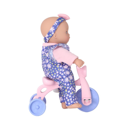 8" Little Cutie - Trike Playset Babydoll