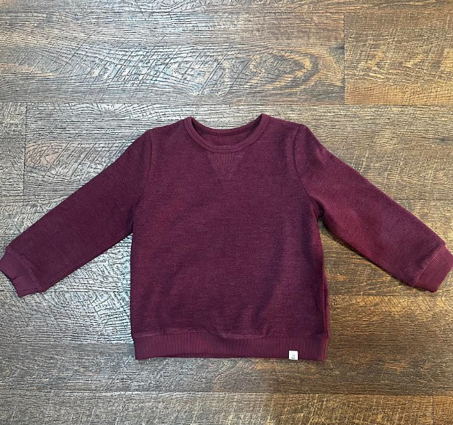 Tarquin Sweatshirt- Burgundy