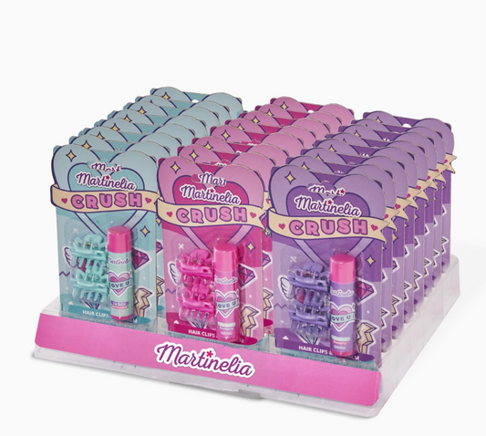Crush Hair Clips & Lip Balm