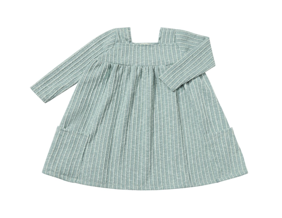 Rylie Dress + Bloomer- Blue