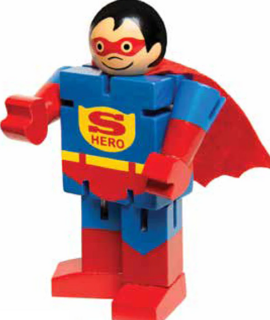 My Super Hero Wooden Toy