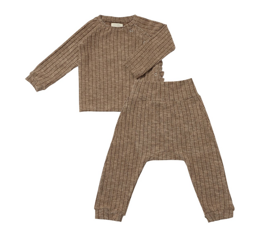 Fia 2 Piece Set- Brown