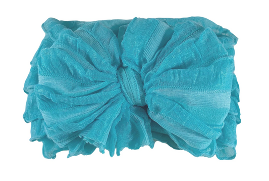 RR Ruffled Headband- Lagoon