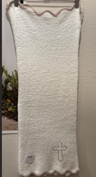Cross Chenille Blanket