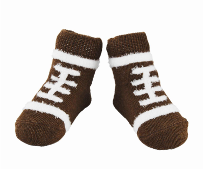 Football Chenille Socks