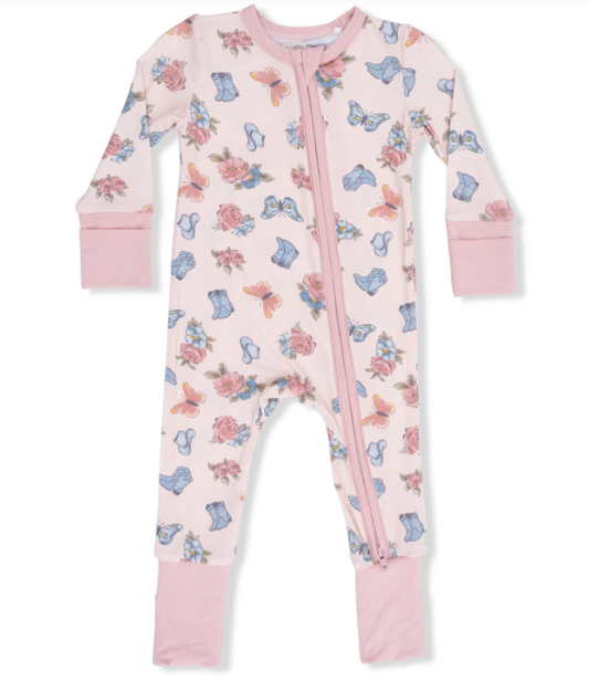 Country Girl Boots - Convertible Romper