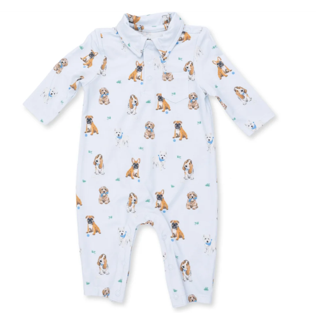 Bestie Dogs Polo Romper