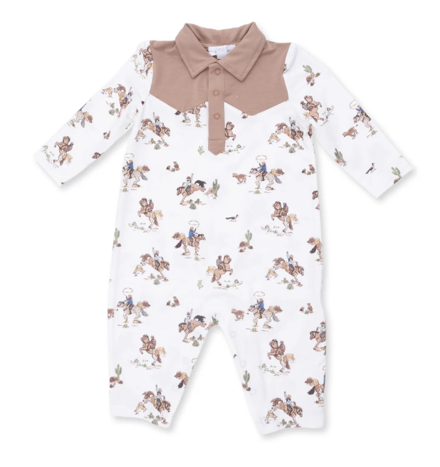 LS Cowboy Romper