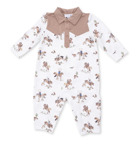 LS Cowboy Romper