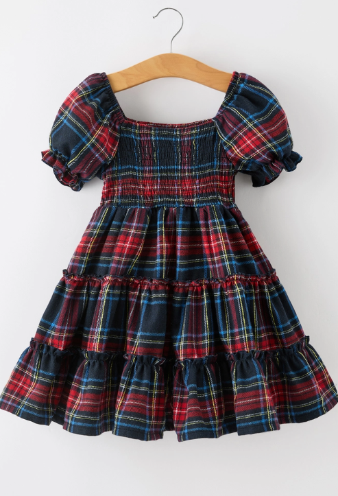 Fall Plaid Dress