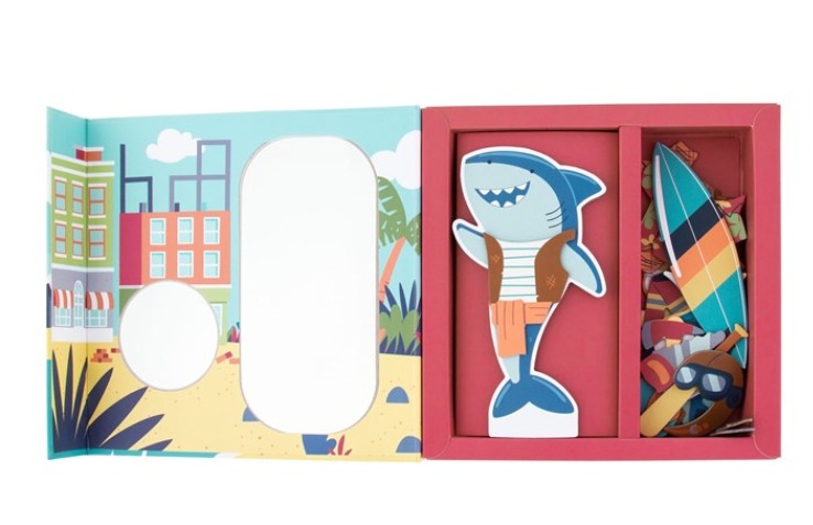 Magnetic Dress Up Box Set- Shark/Gator