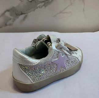 Paula Mini Sneaker- Iridescent