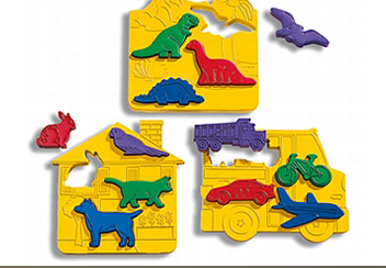 Puzzle Play Trays- Learning Set