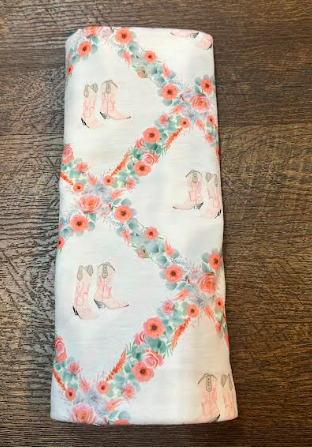 Floral Boot Swaddle