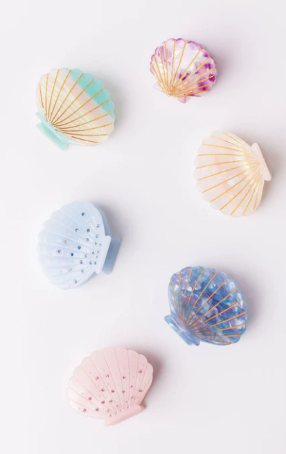 Seashell Hair Clips