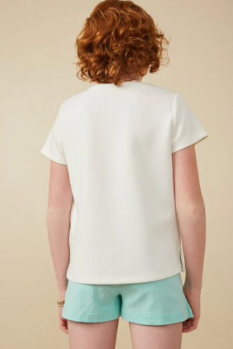 Brock Animal Star T-Shirt- Off White