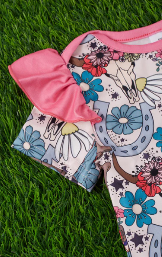 Cowgirl Baby Gown