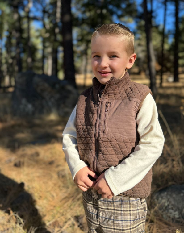 Hunter Vest- Brown