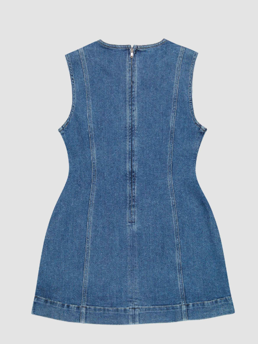 Bety Denim Dress- Seagate