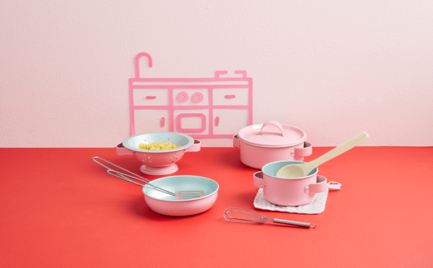 My First Cookware Set- Pink