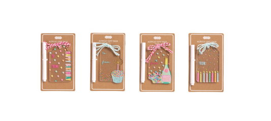 Acrylic Birthday Tag