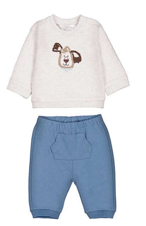 Layette Boy Knit set