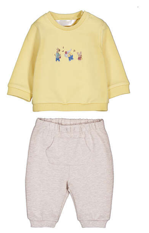 Layette Boy Knit set