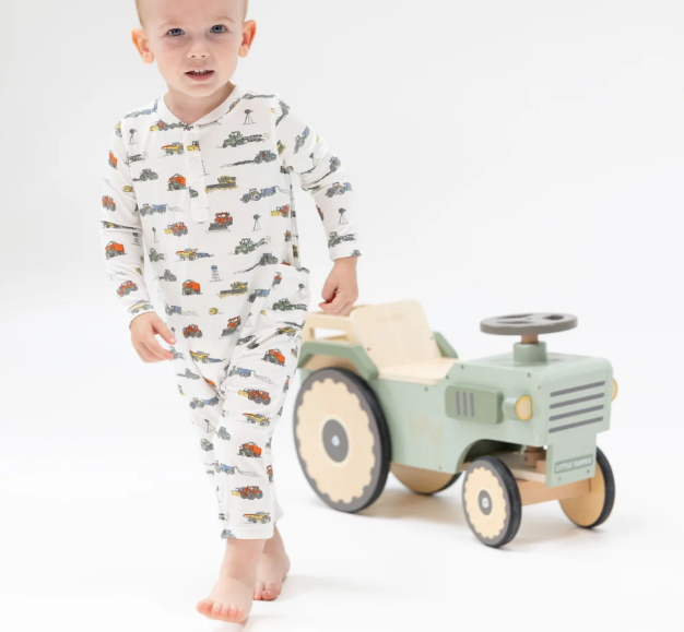Farm Machines Romper