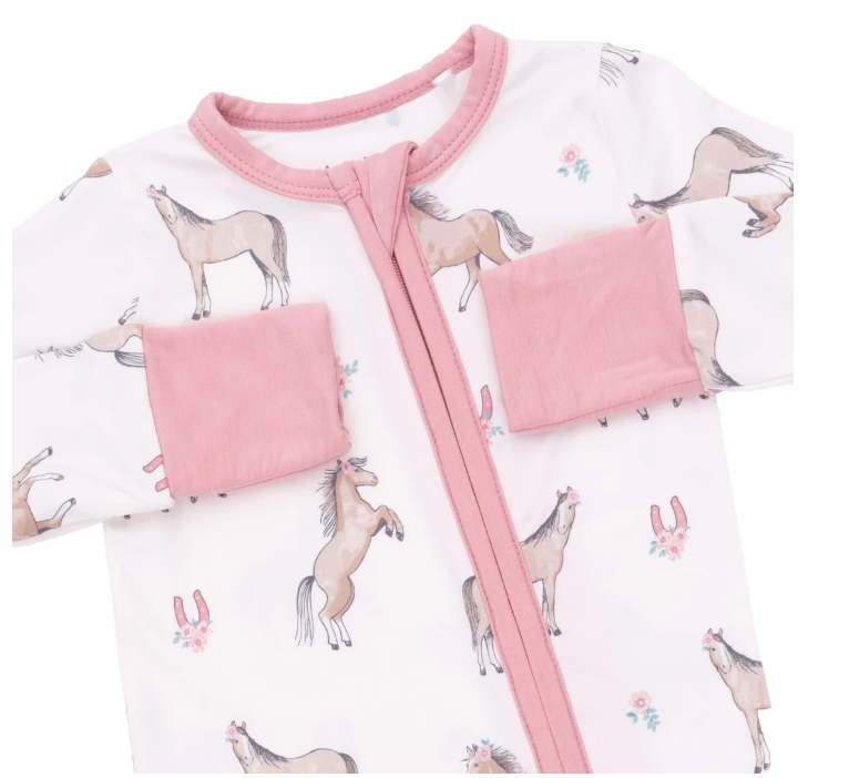 I Love Horses Convertible Romper