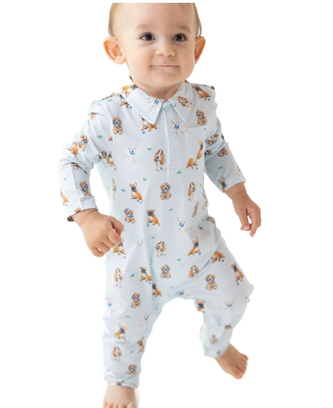 Bestie Dogs Polo Romper